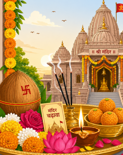 Temple Chadawa Offering By Devdisha
